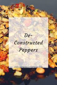 Deconstructed Peppers From Trim Healthy Table And A Recipe Link In 2020 Stuffed Peppers Italian Recipes Authentic Trim Healthy