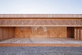 Community Centre In The Refugee Camp Spinelli Mannheim Germany By Design Build Architecture Timber Architecture Brick Architecture