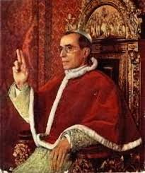 Image result for Photo of Pope pius XII