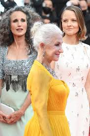 Afterwards, shampoo the hair carefully and condition it again. Gray Hair Is Trending At Cannes Vogue