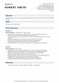 busboy resume samples qwikresume