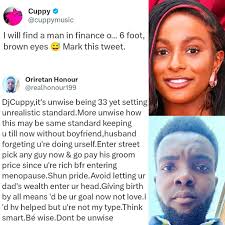 Between Dj Cuppy and Mr.Unwise