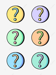Lemon, question mark, coffee, olive branch, coffee, fish vector material. Simple Cartoon Question Mark Icon Question Icons Cartoon Icons Simple Icons Png And Vector With Transparent Background For Free Download