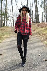 Black And Red Checkered Shirt Outfit 14 Ways To Wear Your Favorite Plaid Shirt This Winter Plaid Outfits Plaid Shirt Outfits Flannel Outfits