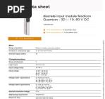 Modicon MC80 Controller Specs | PDF | Electric Power ...