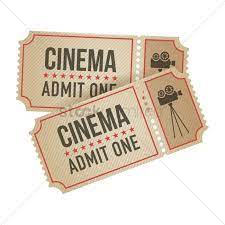 Get 14 cinema ticket website templates on themeforest. Cinema Ticket Vector Image 1799477 Stockunlimited