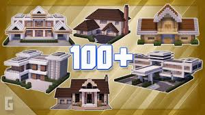 Minecraft is an open sandbox game that serves as a great architecture entry point or simulator. 100 Minecraft House Ideas Youtube