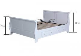 Die einlegetiefe für die matratze ist 4 cm. Aktiv Moebel De Bett Bettgestell Massivholzbett Doppelbett 180 X 200 Cm Massiv Holz Ps61 D2 Weiss Oder In Schwarz Lackiert Landhausstil Inkl Lattenrost 180x200 Bettkasten
