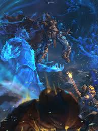 Artstation Lich King Raid At The Frozen Throne Canceled Version Stanton Feng Fentezi Risunki Fentezi Illyustracii