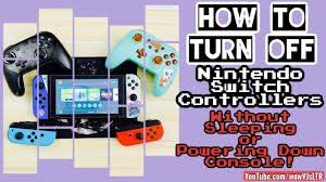 Breath of the wild and super mario odyssey and continues to impress critics and entertain gamers of all ages. How To Turn Off Any Nintendo Switch Wireless Controller Without Sleeping Or Powering Down Console Youtube
