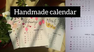 Is there a printable calendar for the year 2021? Handmade Calendar Ideas Part 1 Aesthetic Calendar Diy Calendar 2021 Desk Calendar Youtube
