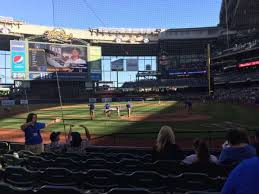 Interpretive Brewers Seating Chart Detailed Miller Park