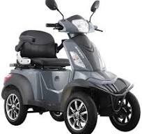 [Hot Item] Vista Quater1 1000 Watt Seated Electric Mobility Scooter with  LED Light for Adults