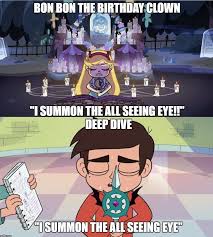 The All Seeing Eye Star Vs The Forces Of Evil Star And Marco All Seeing Eye By Https Prince Riley Deviantart Com On Deviantart All Seeing Eye Birthday Clown Star Vs The Forces Of Evil