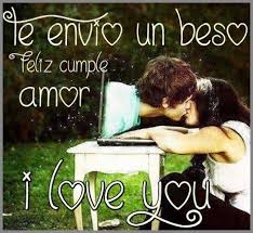 Te Envio Un Beso Feliz Cumple Amor Feliz Cumple Amor Fraces De Feliz Cumpleanos Feliz Cumpleanos Esposo