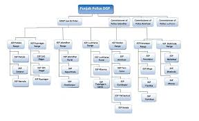 Punjab Police Organizational Chart