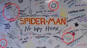 No way home (horizontal subway) poster. Spider Man No Way Home Hides Wandavision Easter Egg Inside The Magic