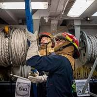 U.S. Marine Corps Cpl. Drew Eberhardt, Battalion Landing