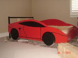 Racecar toddler bed the kidkraft racecar toddler bed will have kids racing off to sleep. 30 Car Beds Ideas Car Bed Kid Beds Kids Car Bed
