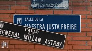 Contin&uacute;a la lucha por mantener la calle Maestra Justa Freire en Madrid tras  el rechazo de