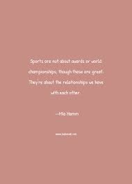 Let mia hamm inspire your son or daughter with this motivational quote poster. Mia Hamm Quotes Thoughts And Sayings Mia Hamm Quote Pictures