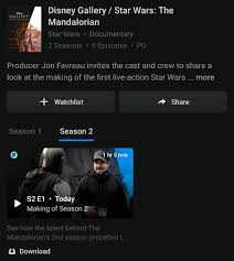 Here's the release schedule for those episodes, and how many episodes will be in the season. Disney Gallery The Mandalorian Season 2 Episode 1 Is Now Streaming On Disney Hotstar Disneyplus