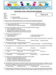 Soal tematik kelas 4 tema 9 subtema 1 bimbel brilian. Bimbel Brilian Soal Tema 9 Subtema 1 Kelas 4 Sd Jawabanku Id