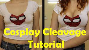 Cosplay Cleavage Tutorial - YouTube
