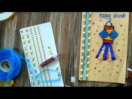 Handmade cards carry a special emotional tug and felt that this was an easy yet beautiful design that you could use to make your diwali. Handmade Diwali Greeting Cards Instructables