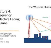 ‫Frequency Selective Fading Channels التلاشي الانتقائي للتردد‬‎
