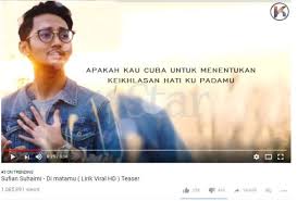 Di matamu stayed 127 weeks on popnable charts and reached the #1 position as the best achievement. Kesan Putus Tunang Lebih 1 Juta Tonton Video Lagu Sufian Suhaimi Hiburan Mstar
