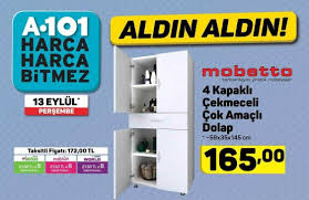 Bi̇m'de 4 kapaklı tek çekmeceli çok amaçlı dolap kurulum. A101 13 Eylul 2018 Aktuel Urunler Katalogu Indirim Firsatlari Yayinlandi
