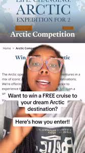 Win a FREE trip to the Arctic with #viral #foryourpage #fyp #foryoupage  #greenscreen #foryou