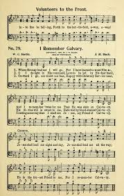 I Remember Calvary Southern Gospel Music Gospel Music Sheet Music