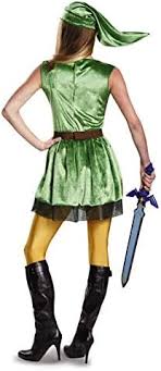 Disguise Fantasia feminina adulta Legend Of Zelda Link, Verde, XG :  Amazon.com.br: Moda