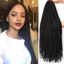 Box braids are one of the most popular hairstyles among african americans, and how would you describe this look? Amazon Com 26 Inch 7 Packs Long Box Braids Crochet Braids Synthetic Crochet Hair Box Braid Crochet Hair Extension 26 Inch 1b Beauty