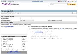 yahoo finance quotes and info ssquote org