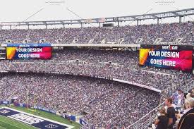 Nfl Stadium Projector Mock Up 2 Mocking Nfl Stadiums Mockup
