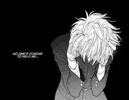 It's not normal for boys to cry / boys shouldn't cry. Images Of Depressed Sad Boy Anime Tumblr