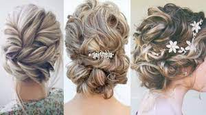 تسريحات شعر قصير للاعراس