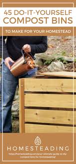From selecting the right bin to turning the compost, discover how easy, handy and practical composting is probably the easiest thing that most people have never done. 45 Diy Compost Bins To Make For Your Homestead Homesteading Com