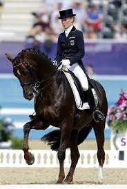 Helen Langehanenberg Of Germany Cometes With Her Horse Damon Hill In The Equestrian Dressage Please Visit Barngirl Com Dressage Horses Horses Dressage