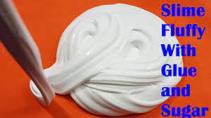 More images for how to make fluffy slime with clear glue » Diy Slime Fluffy Easy Just Glue And Sugar Slime Only 2 Ingredients Youtube