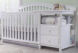 Sorelle Berkley 4 In 1 Convertible Crib And Changer White Crib With Changing Table Crib And Changing Table Combo Cribs
