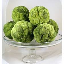 Decorative Forest Moss Balls From The Garden Gates Home Collection Faux Moss Moss Balls Entertaining Decor
