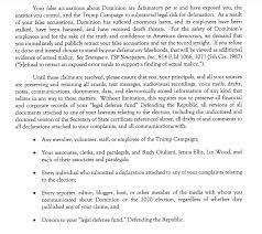 This includes rectifying a problem, paying a certain thanks flourishanyway! Dominion Sends Retraction Demand Letter To Sidney Powell Law Crime