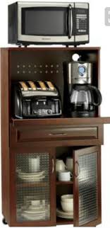 Microwave Toaster Oven Storage Appliance Cabinet Outdoor Kitchen Appliances Outdoor Kitchen Design