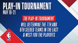10 spot in the east a month before the 2021 nba playoffs are set to begin. Nba On Twitter The Second Half Of The Regular Season Will Be Followed By The 2021 Nba Play In Tournament May 18 21 Teams With The 7th Highest Through The 10th Highest Winning Percentages In Each
