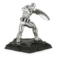 The war, the lies, all of it.. Captain America First Avenger Pewter Statue Marvel 12 Cm Blacksbricks