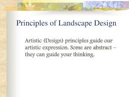 Principles Of Landscape Design Landscape Design Landscape Design